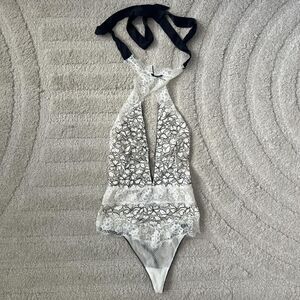 Victoria-s-secret Women's White and Cream Nightwear